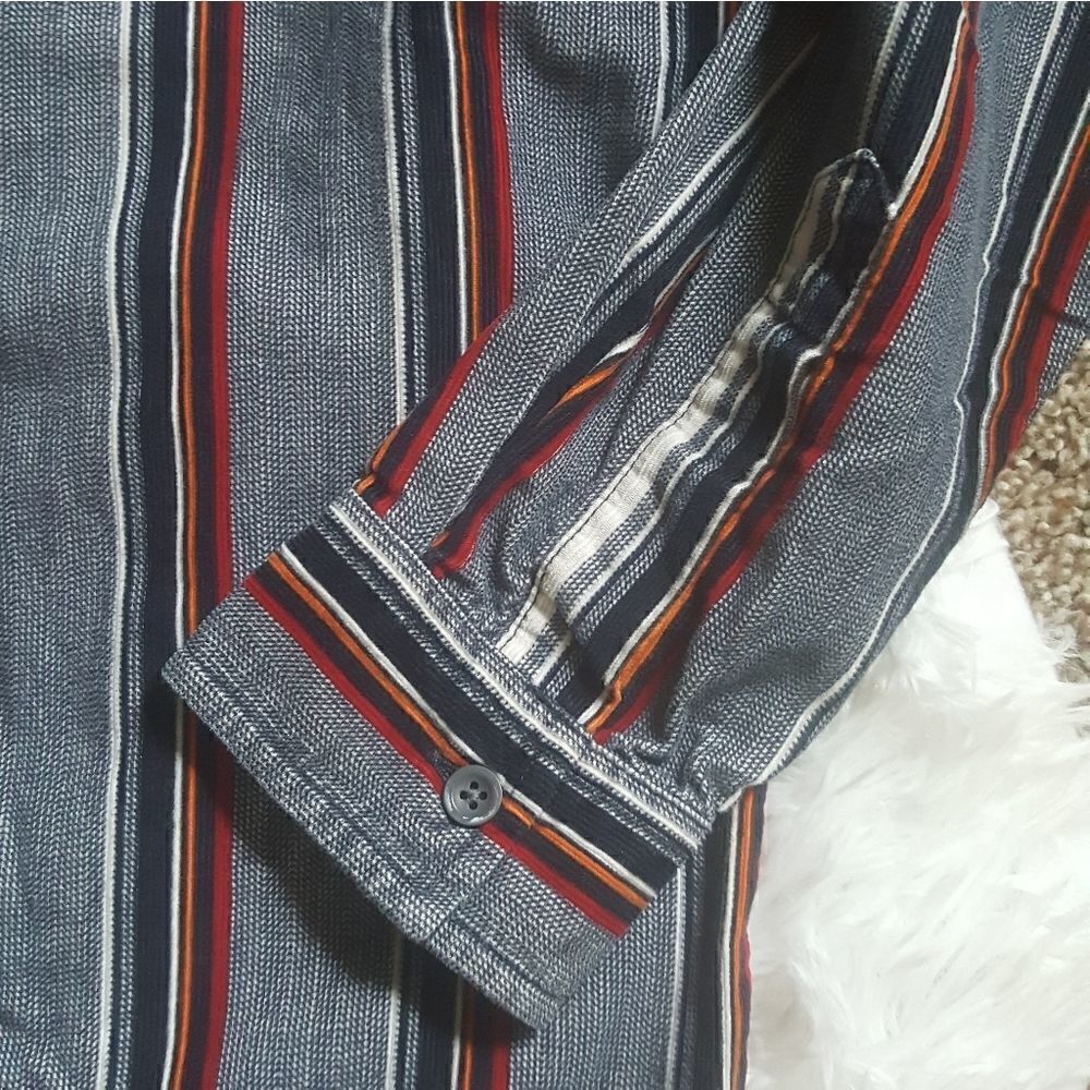 Tommy Hilfiger button down striped long sleeve‎ - Picture 4 of 5